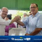 Governador Barbosinha e prefeito Dr. Bandeira inauguram obras de Infraestrutura e Saneamento em Amambai