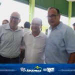 Governador Barbosinha e prefeito Dr. Bandeira inauguram obras de Infraestrutura e Saneamento em Amambai