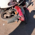 Bombeiros de Amambai socorrem vítima de acidente de trânsito