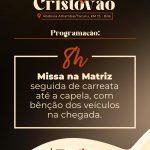 40ª Festa de São Cristóvão acontece neste domingo (04)