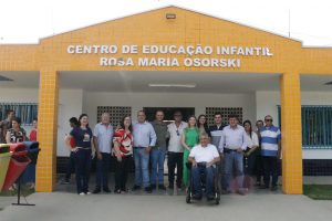 Centro de Educação Infantil Rosa Maria Osorski é inaugurado em Amambai