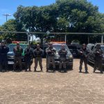 Polícia Militar garante segurança durante entrega de cestas básicas na Aldeia Limão Verde