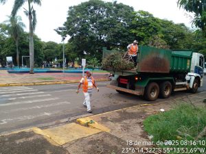 Prefeitura de Amambai intensifica ações para reparar estragos causados pela forte chuva de segunda-feira (17)