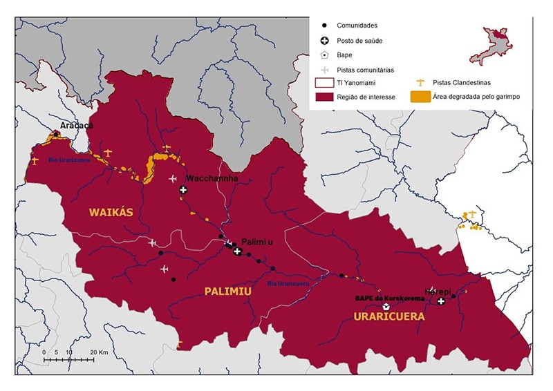 Mapa Hutukara