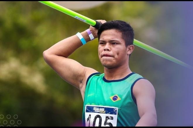 Yuri Benites foi ouro no primeiro Brasileiro Sub-20, o jovem assegurou a liderança do ranking nacional sub-20 / Fotos: Divulgação/Fundesporte