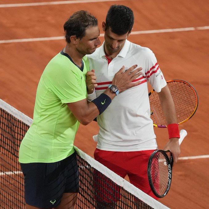 Djokovic vence Nadal e enfrentará Tsitsipas na final de Roland Garros