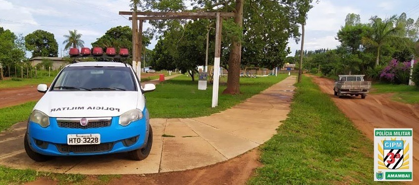 Depois de uma denúncia anônima, a polícia passou a monitorar a vila Nossa Senhora Aparecida / Foto: 3ª CIPM