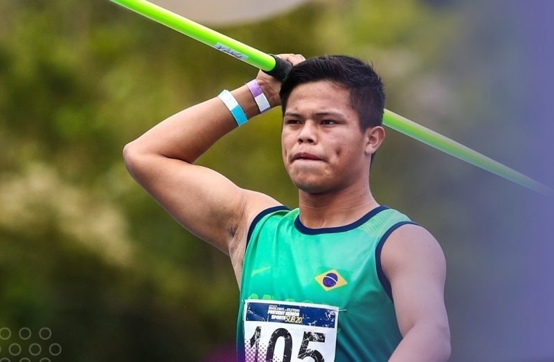 Atleta amambaiense Yuri Moreira Benites / Foto: Reprodução