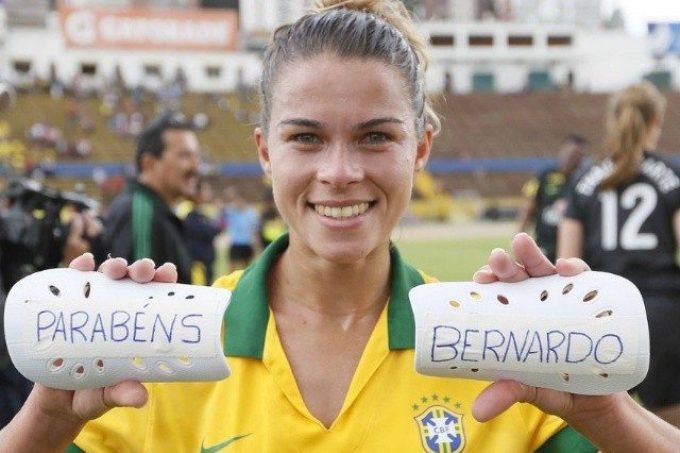 A história de superação de Tamires, única jogadora da Seleção que é mãe