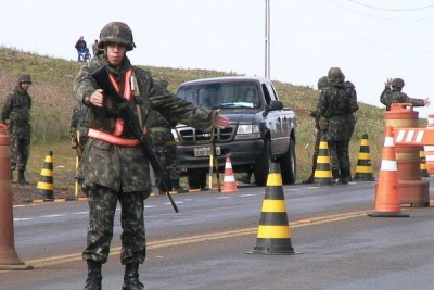 O efetivo aproximado das Forças Armadas será de 4200 homens, na fronteira entre os municípios de Comodoro (MT) e Mundo Novo (MS) / Foto: Divulgação