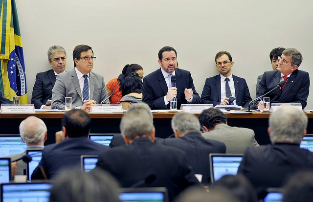 Ministro Dyogo Oliveira durante audiência que debateu a PEC 241Ministério do Planejamento