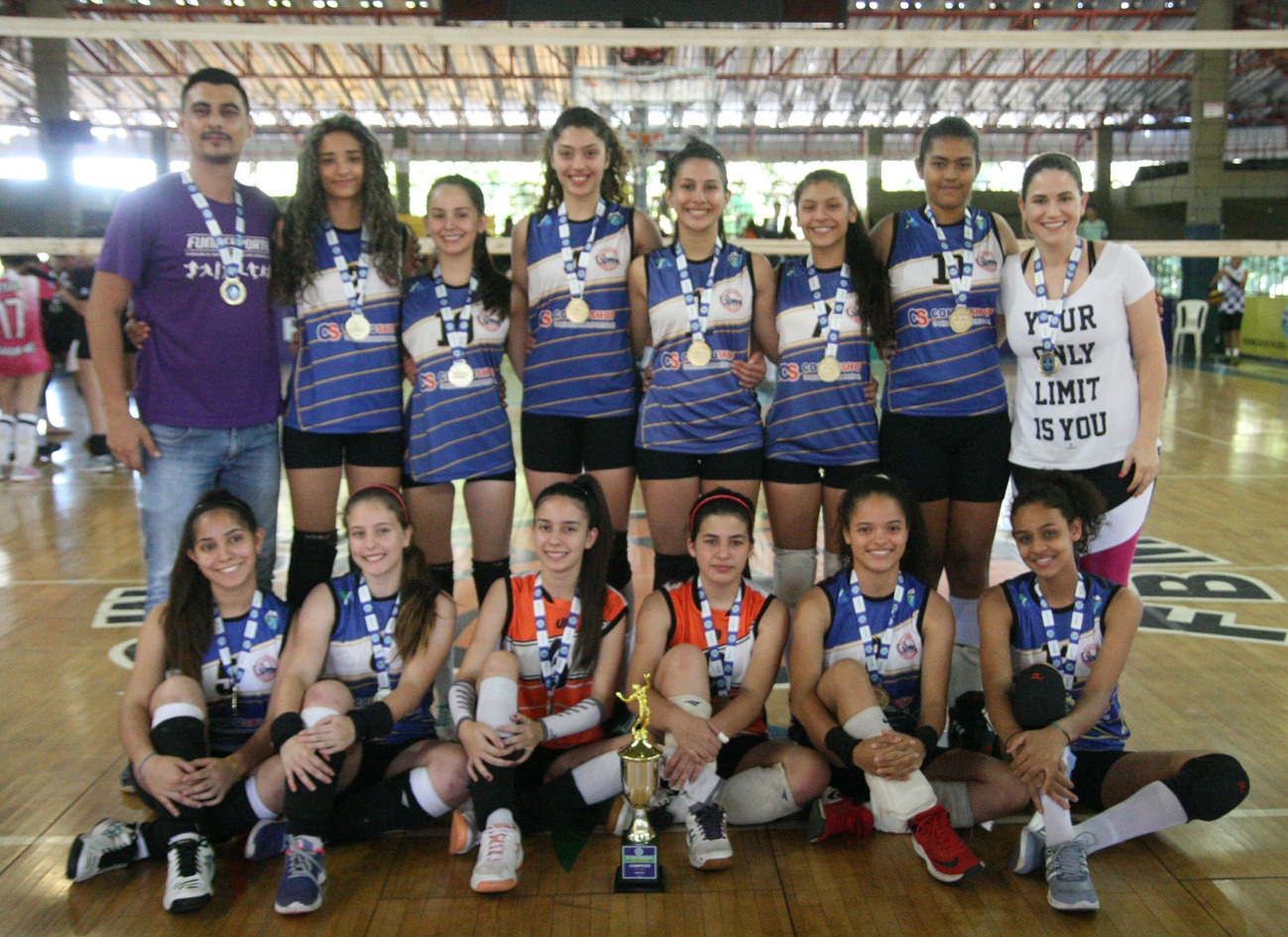 Definidos campeões da IX Copa Pantanal de voleibol de base