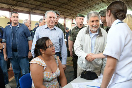 Operação militar na fronteira é um dos dez eixos de atuação das Forças Armadas às vésperas da Copa do Mundo  - Crédito/Divulgação/Ministério da Defesa