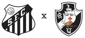 Vasco e Santos se enfrentam hoje à noite as 20h50m