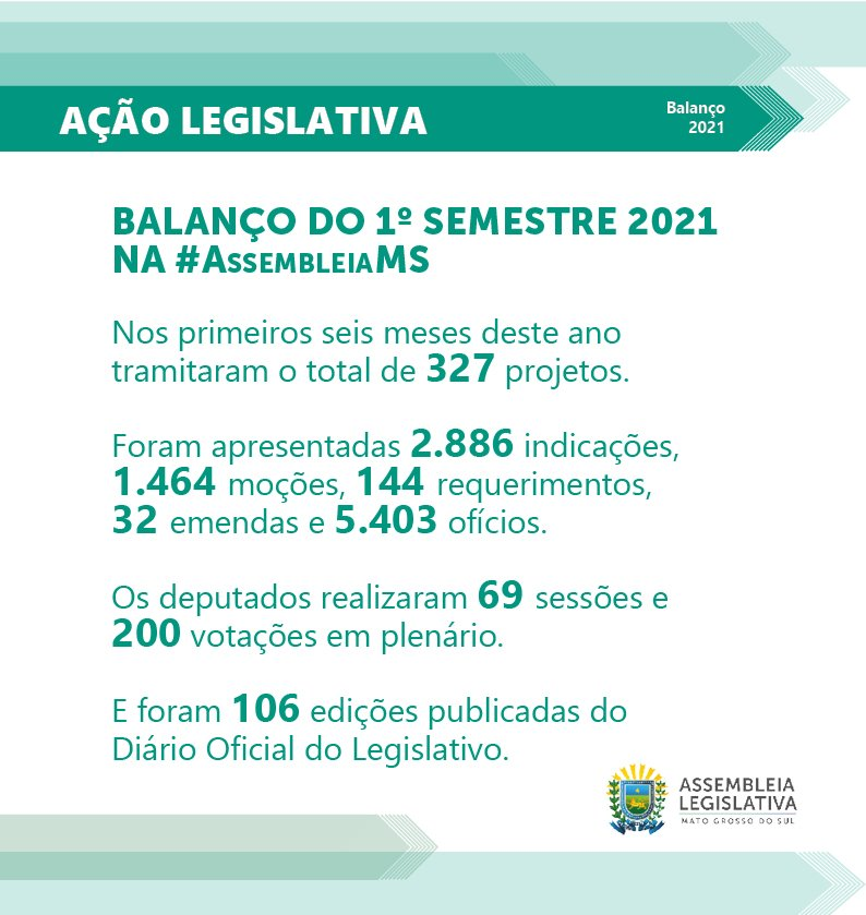 Balanço: ALEMS articulou projetos para preservar empregos e salvar vidas