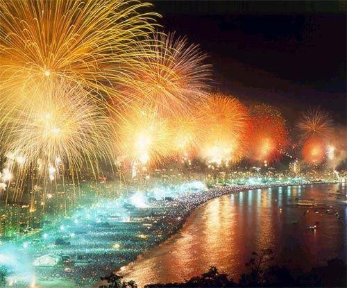 Reveillon na Praia de Copacabana, Rio de Janeiro