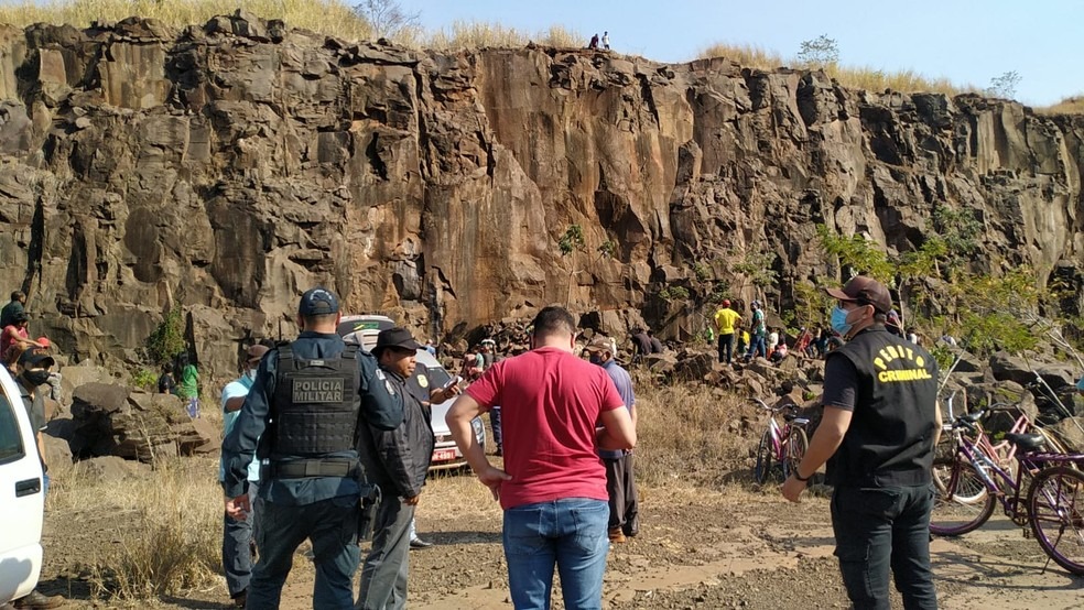 Após ser estuprada, criança foi jogada de um paredão de mais de 20 metros de altura / Foto: Reprodução