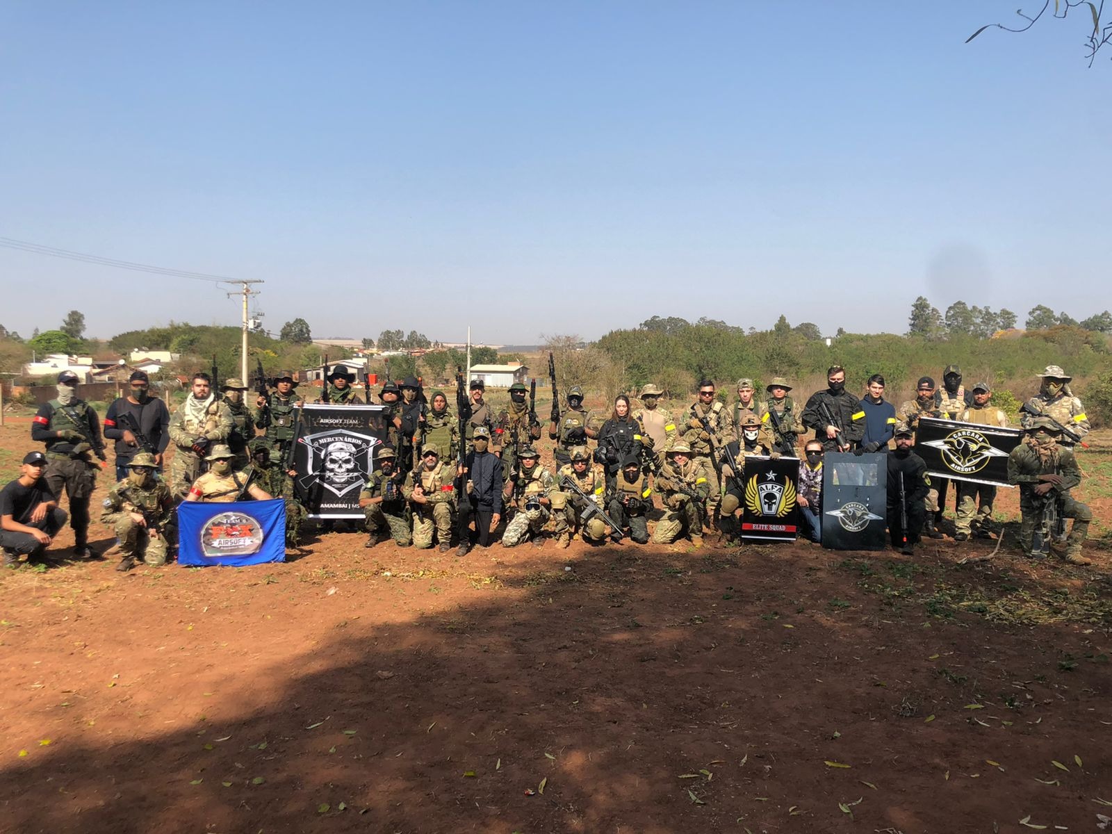 Fotos: União Amambaiense de Airsoft 