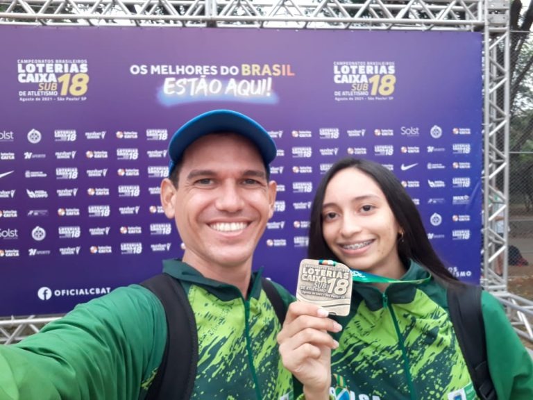 Isabelly Gonçalves Rodrigues, de Corumbá, foi bronze na competição