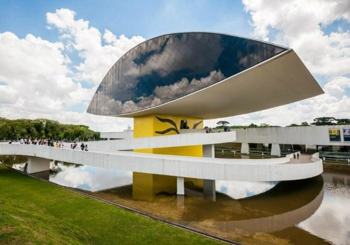 Museu Oscar Niemeyer em Curitiba (PR)