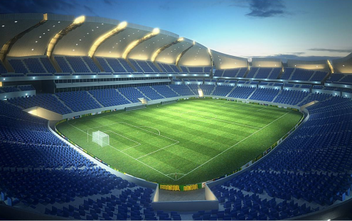 Este será o primeiro estádio a ser inaugurado em 2014, dos seis que ainda não foram concluídos para o Mundial