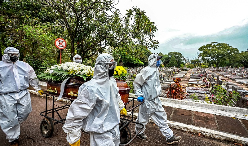 Desde o dia 9 de março, o país é o epicentro da pandemia mundial, data em que ultrapassou os Estados Unidos - Sergio Avila/AF