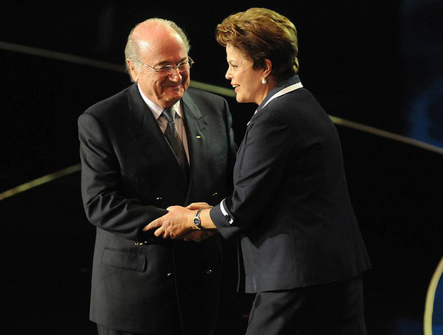 Dilma vai receber presidente da Fifa sexta-feira