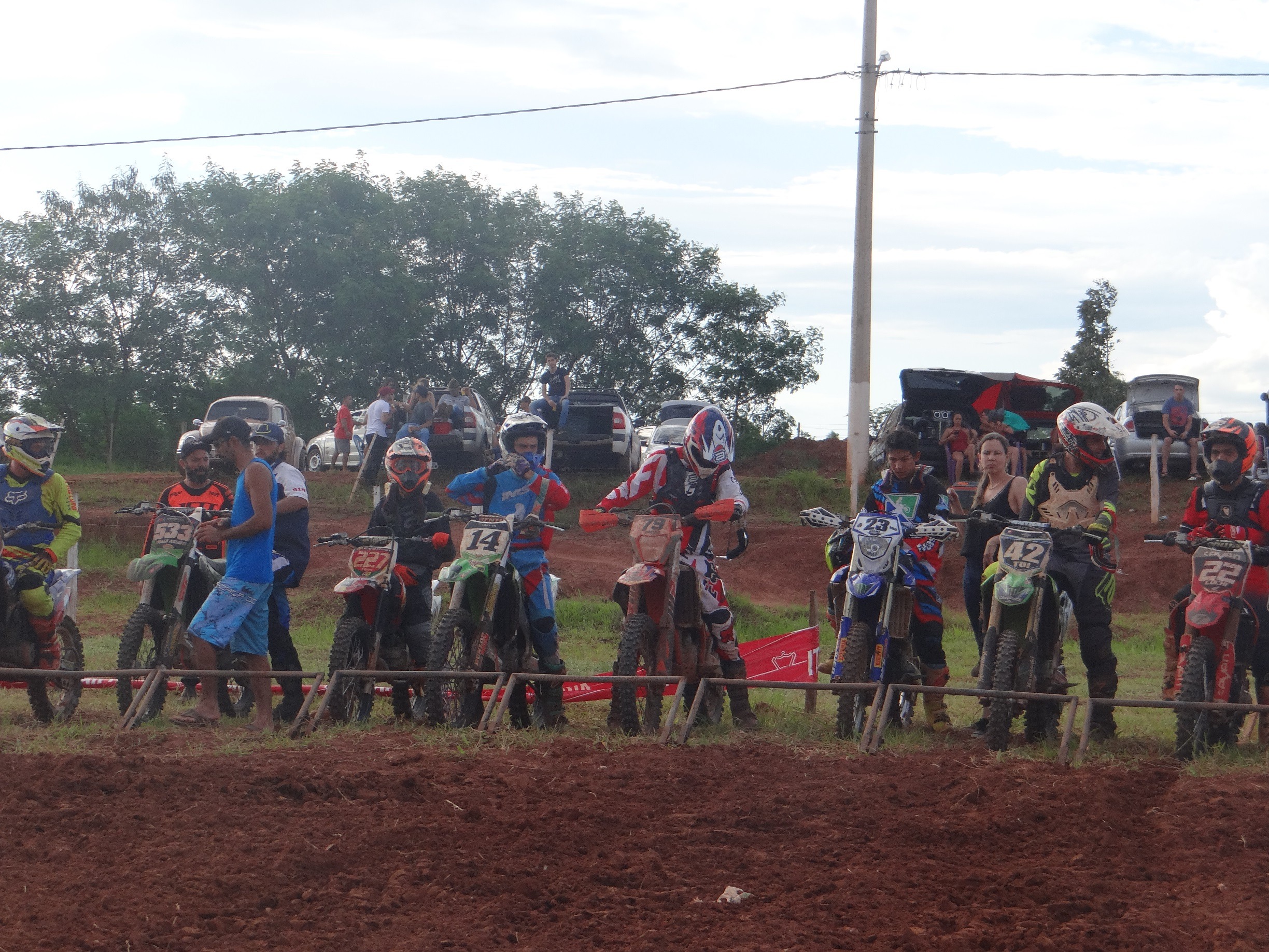 Pilotos na edição 2019 do Copa Cidade Velocross /Foto: Moreira Produções