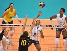 Brasil vence na estreia do vôlei feminino nos Jogos Mundiais Militares