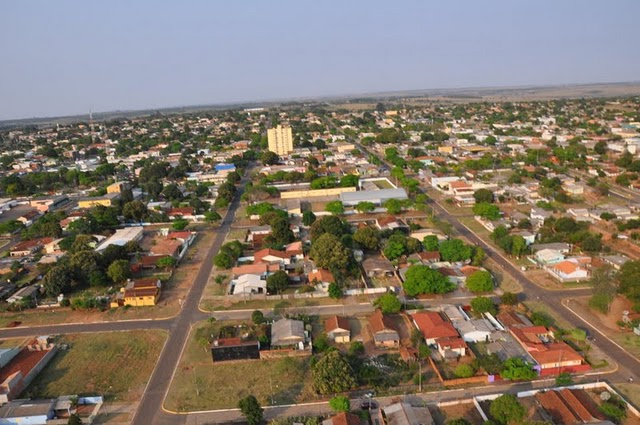 Vista aérea de Amambai.