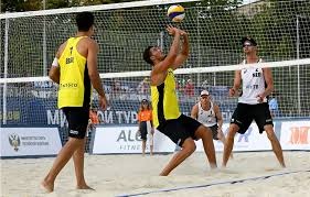 Dupla do Brasil vence no vôlei de praia dos Jogos Militares