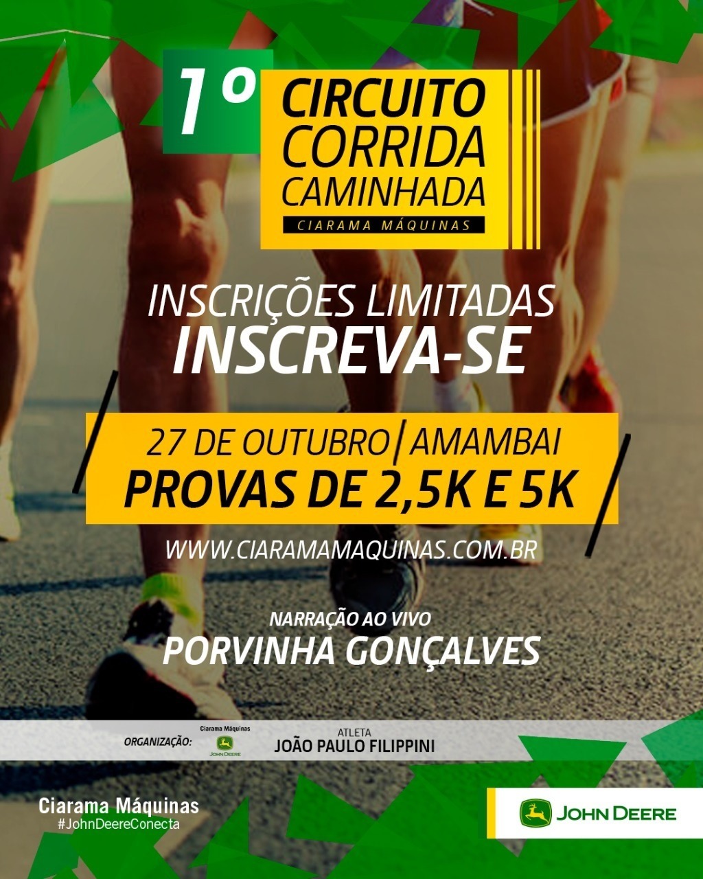 Ciarama Máquinas Agrícolas realiza 1º Circuito de Corrida e Caminhada