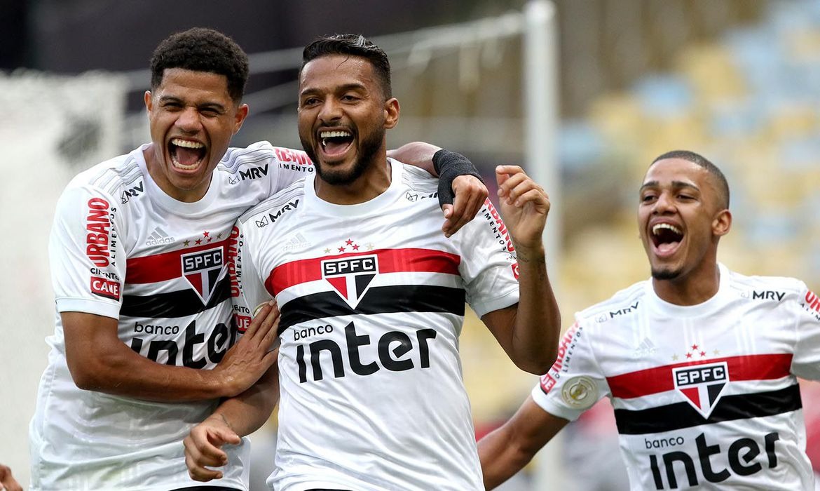 Foto: Twitter São Paulo FC/Rubens Chiri e Paulo Pinto