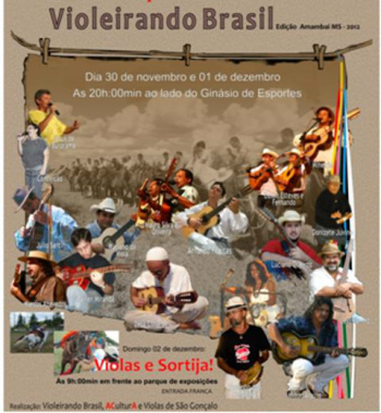 5º Encontro do Folclore Toro Candil : ACulturA traz Violeirando Brasil