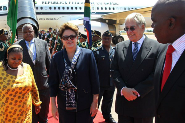 Dilma faz terceira visita ao Continente Africano este ano