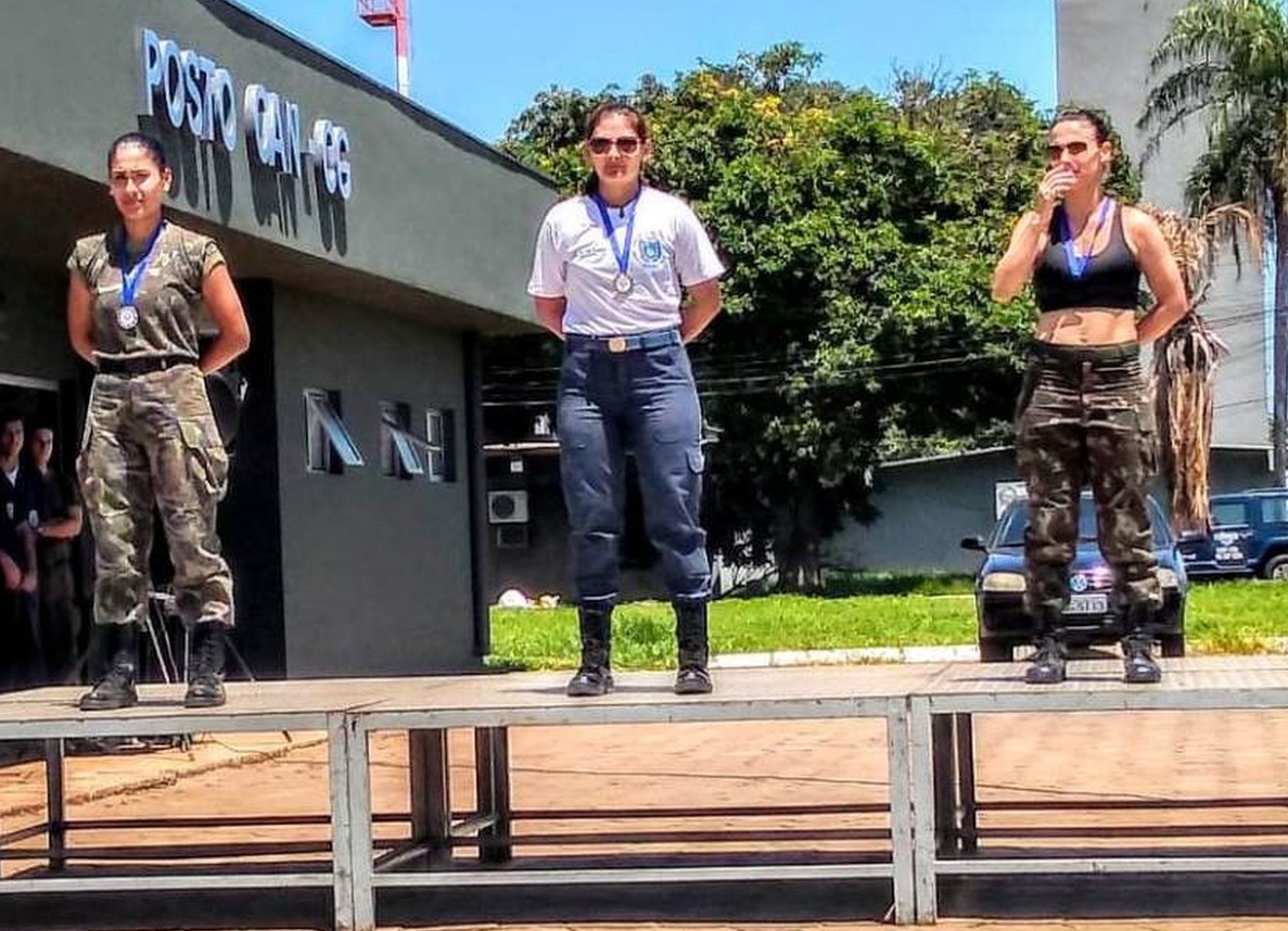 Carina ficou em 1º lugar na Corrida em Trilhas / Foto: Arquivo Pessoal