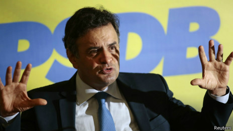 Líder da oposição, Aécio 'não falou nada de peso' em três anos como senador 