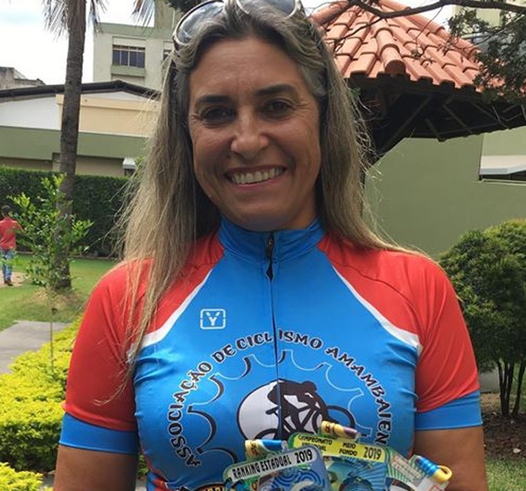 Luciana Andrea Villa integra o rol de sócios da Associação dos Ciclistas Amambaienses / Foto: Divulgação