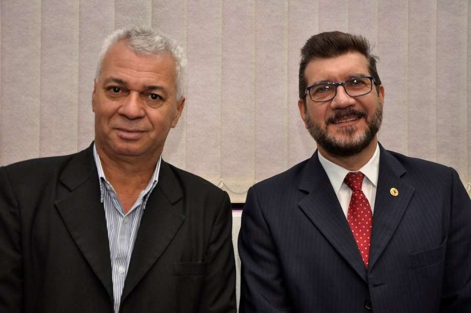 Os deputados Cabo Almi e Pedro Kemp - (Foto: Divulgação).