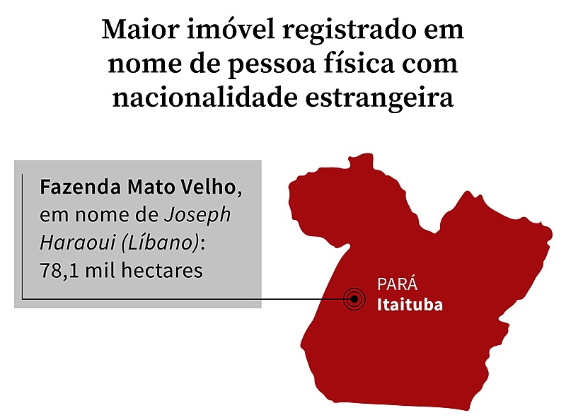 Raio X: onde estão os 3,9 milhões de hectares sob controle estrangeiro no Brasil