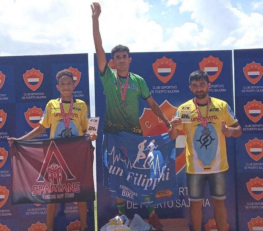 Cleberson Escobar garantiu o 1º lugar no Trail Running Arasunu / Foto: Divulgação 