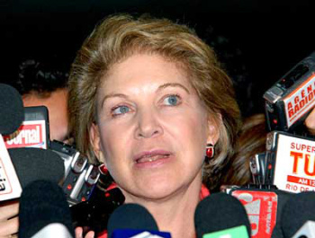 Ministra da Cultura, senadora Marta Suplicy (PT)