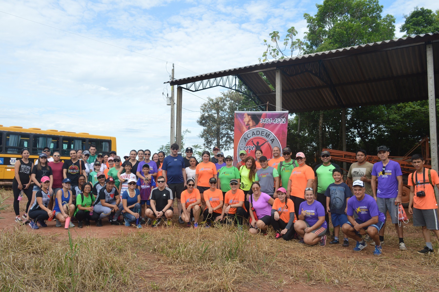 Participantes fizeram aproximadamente 7,5 km em meio à vegetação e trilhas de mata fechada / Foto: Moreira Produções