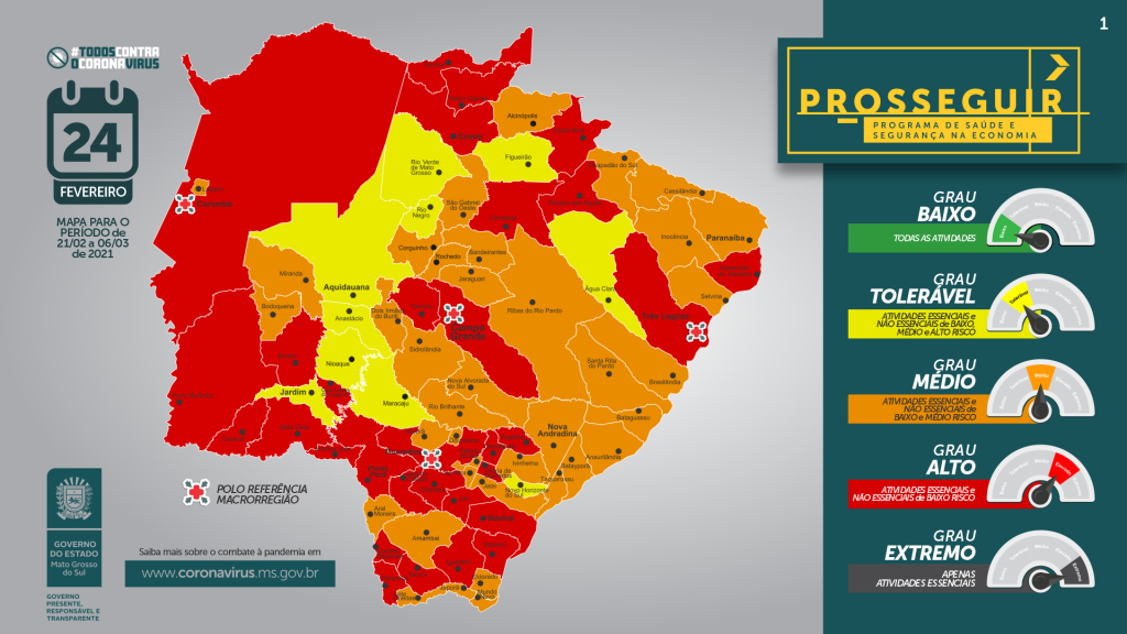 Mapa Prosseguir / Foto: Divulgação