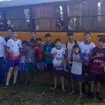 Escolinhas de futebol de Amambai participam de intercâmbio na Escola do Zico, em Ponta Porã